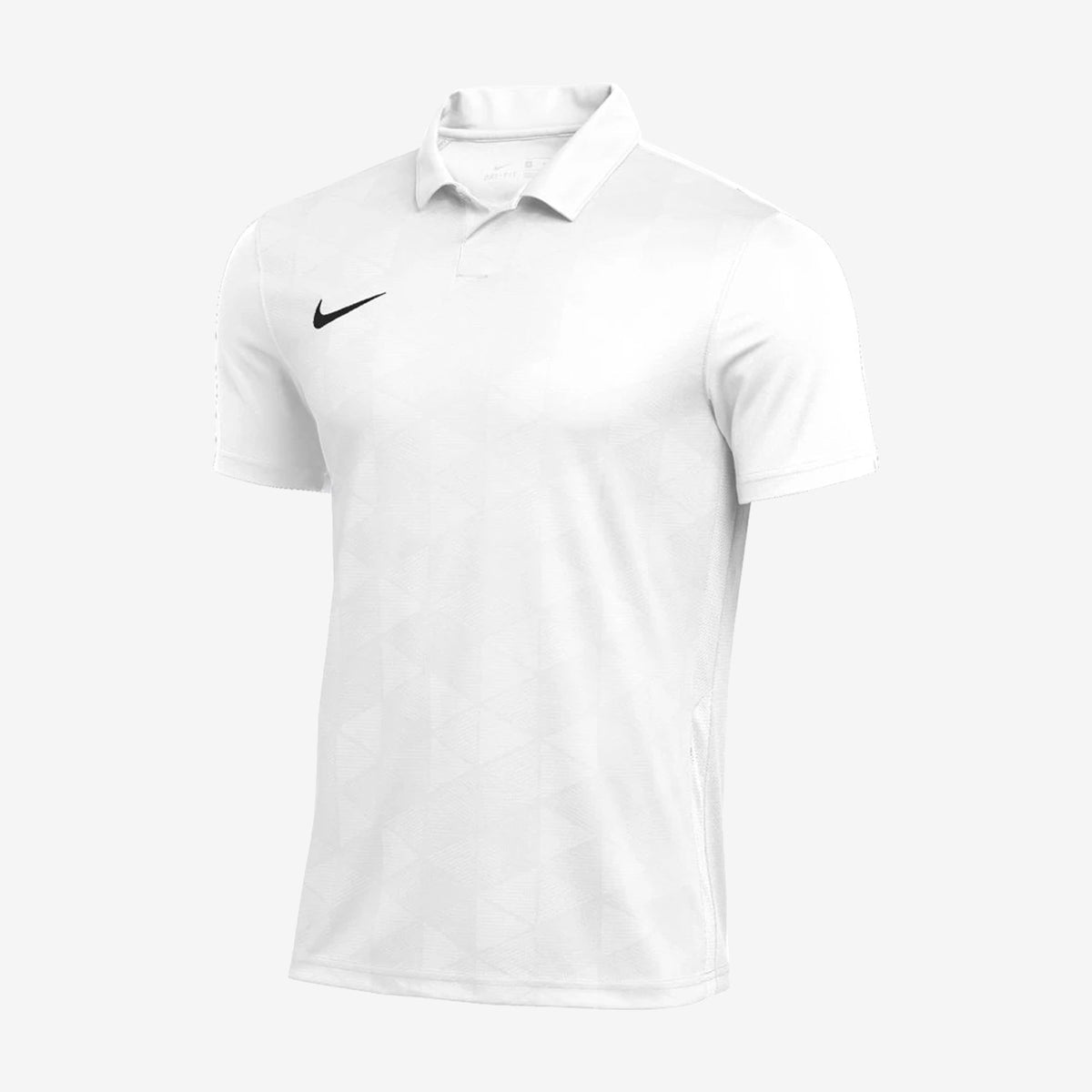 Nike Youth Trophy IV Soccer Jersey White product image 1, provided for visual reference and product detail review