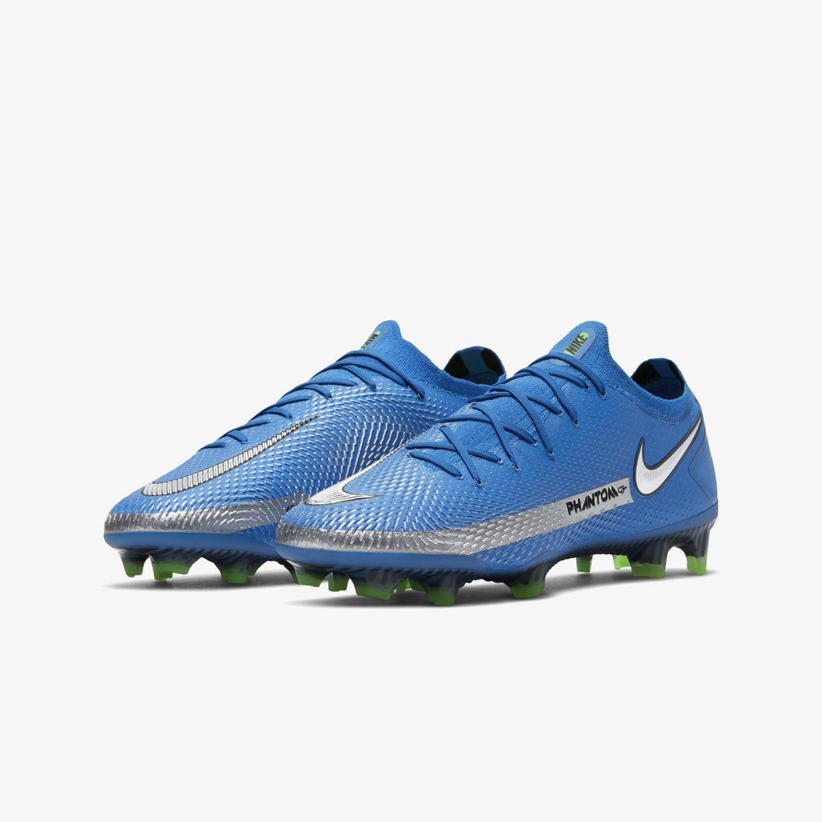 Phantom GT Elite Firm Ground Soccer Cleats Blue product image 6, provided for visual reference and product detail review