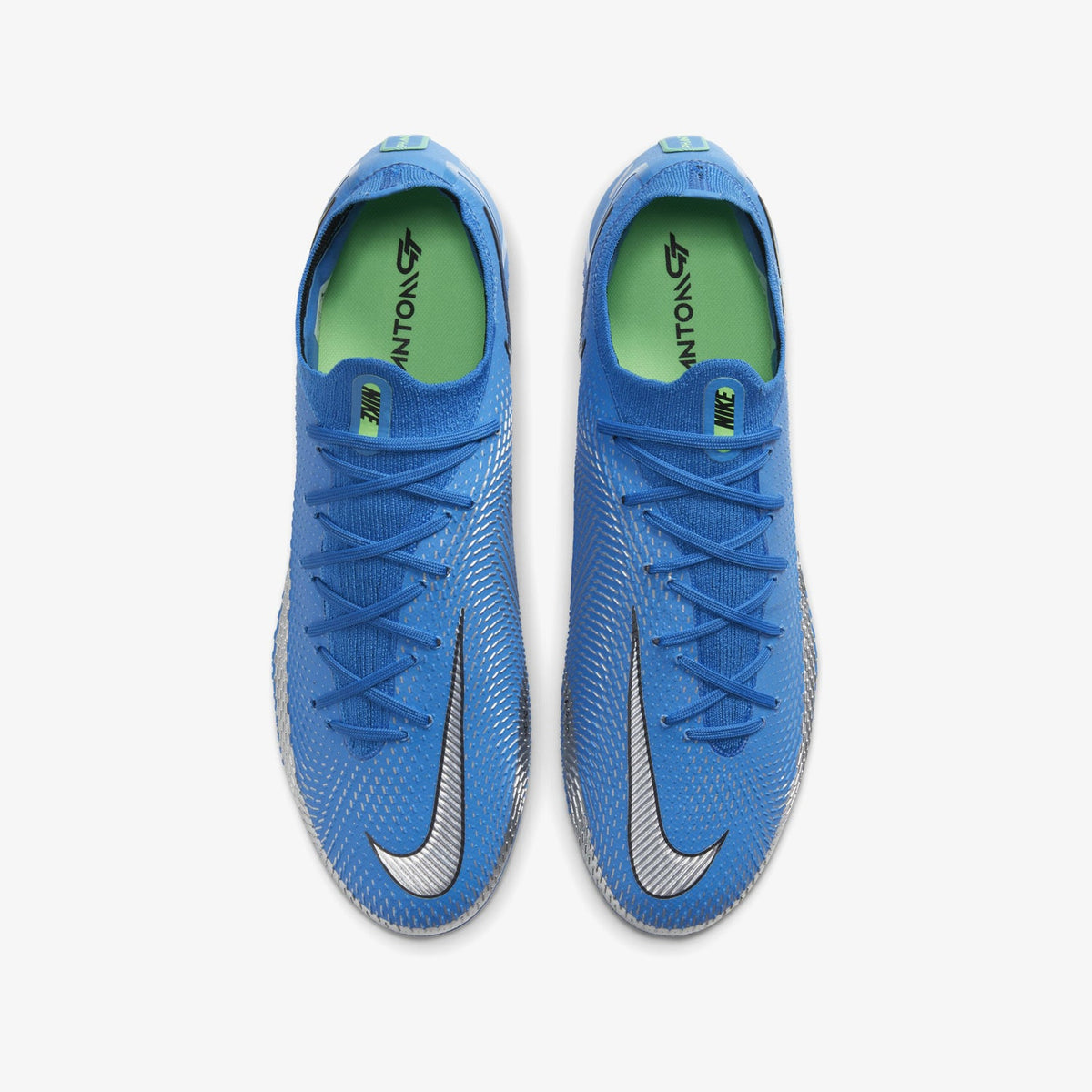 Phantom GT Elite Firm Ground Soccer Cleats Blue product image 8, provided for visual reference and product detail review