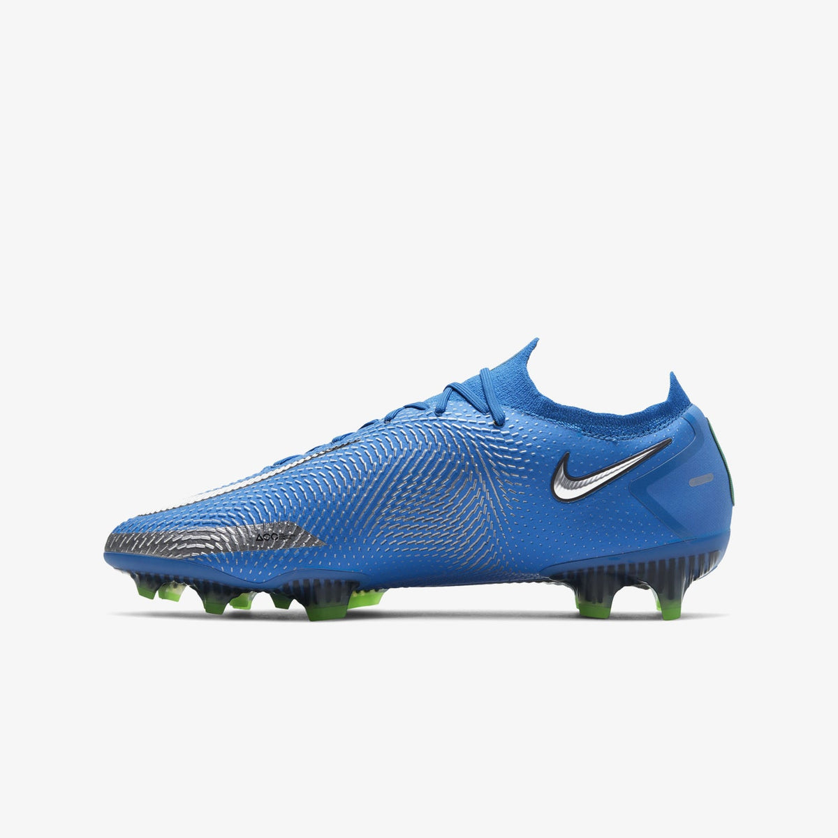 Phantom GT Elite Firm Ground Soccer Cleats Blue product image 4, provided for visual reference and product detail review