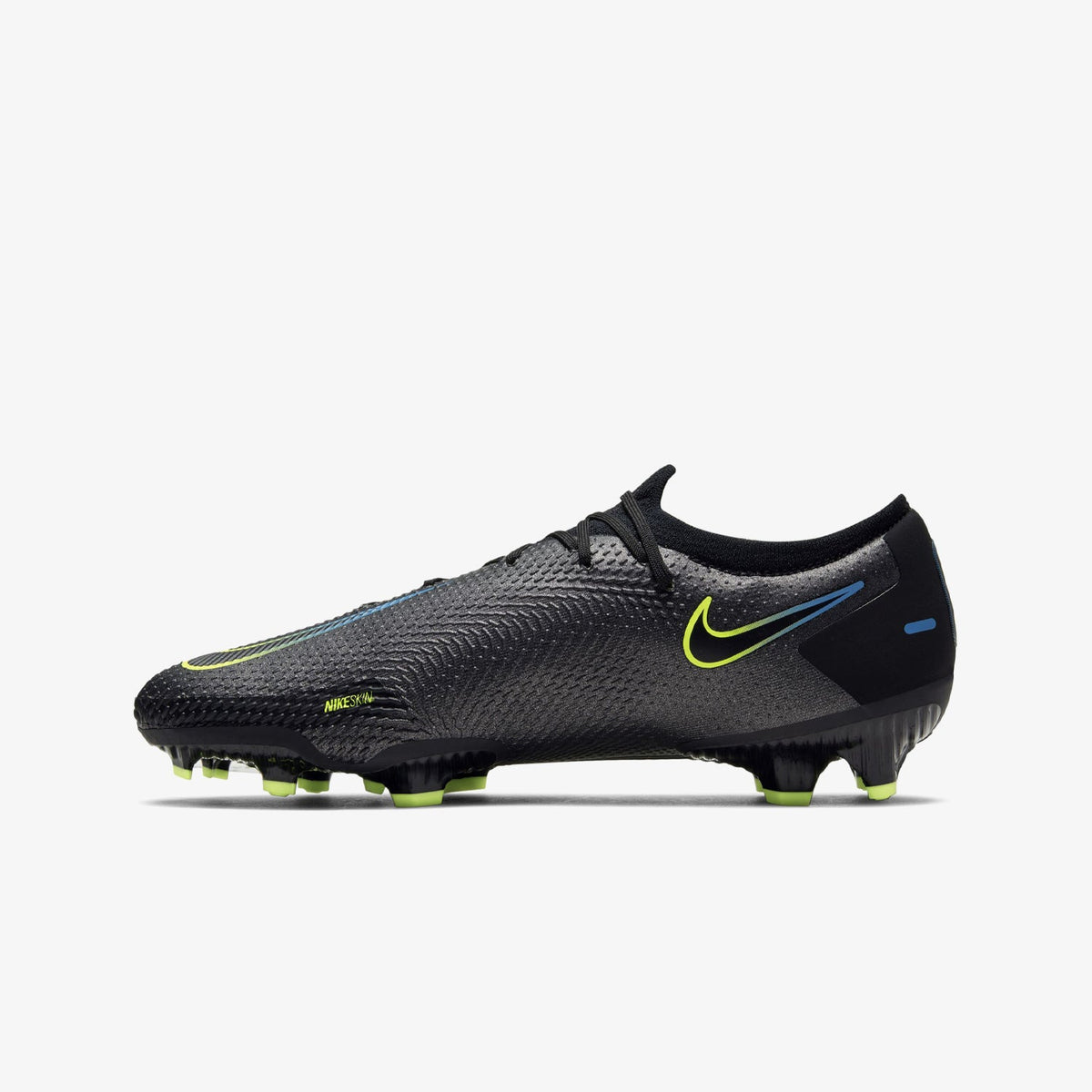 Phantom GT Pro FG Black Soccer Cleats product image 4, provided for visual reference and product detail review