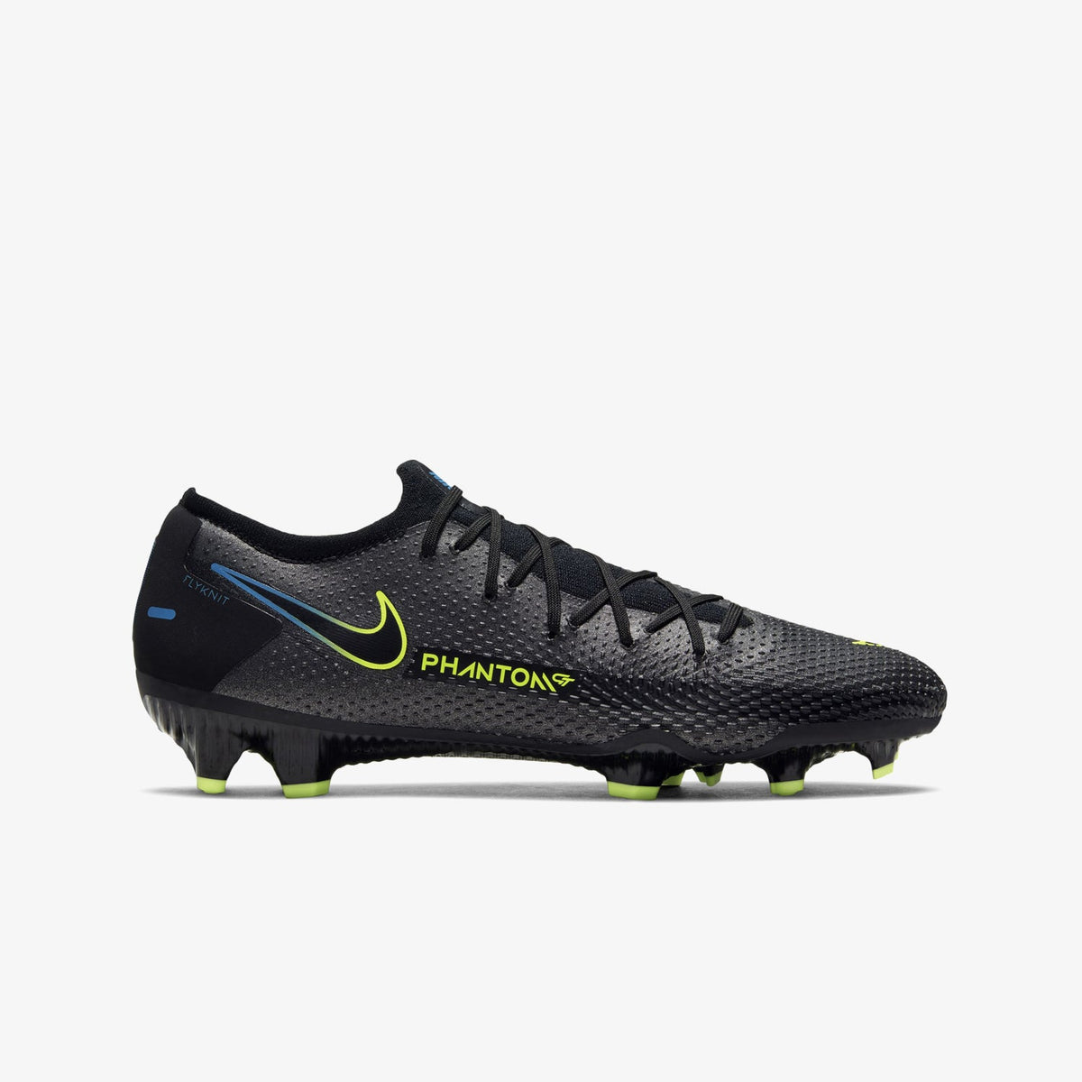 Phantom GT Pro FG Black Soccer Cleats product image 3, provided for visual reference and product detail review