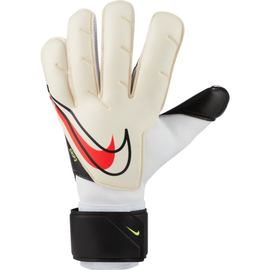 Nike Goalkeeper Grip3 Soccer Gloves product image 1, provided for visual reference and product detail review
