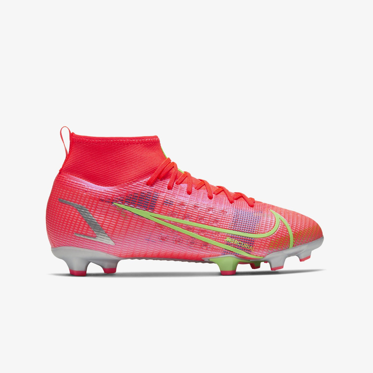 Nike Mercurial Superfly 8 Pro Firmground Soccer Cleat - Youth product image 3, provided for visual reference and product