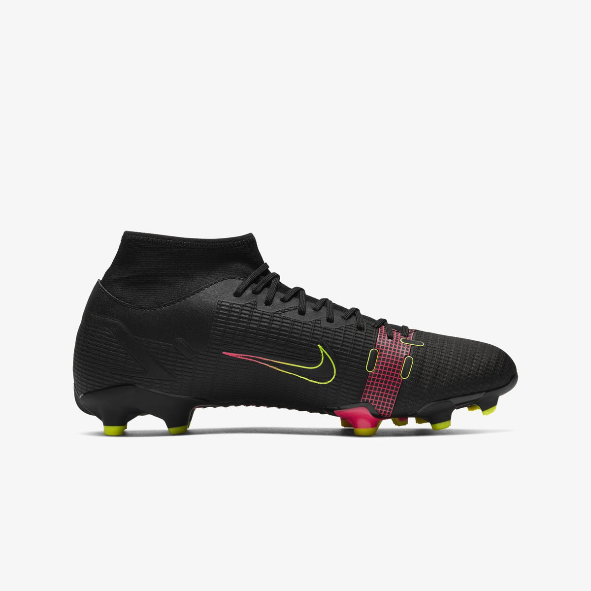 Mercurial Superfly 8 Academy Firm Ground Black for Men product image 2, provided for visual reference and product detail