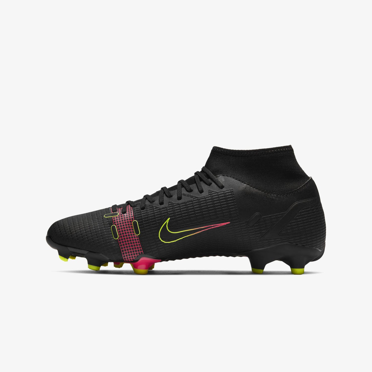Mercurial Superfly 8 Academy Firm Ground Black for Men product image 4, provided for visual reference and product detail