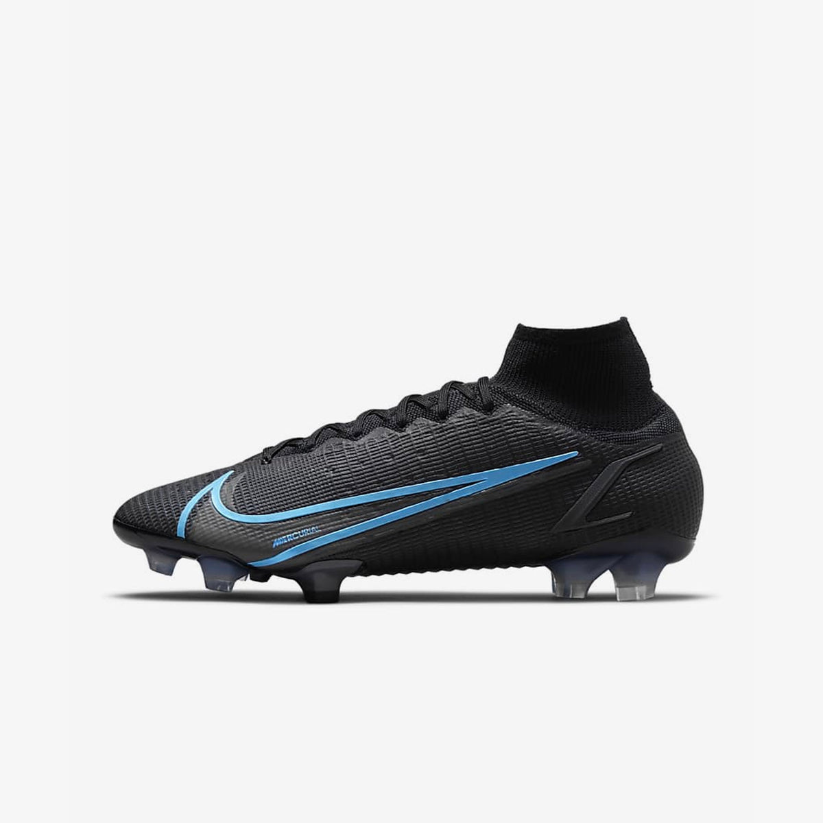 Adult Mercurial Superfly 8 Elite FG Soccer Cleats Black product image 1, provided for visual reference and product detail