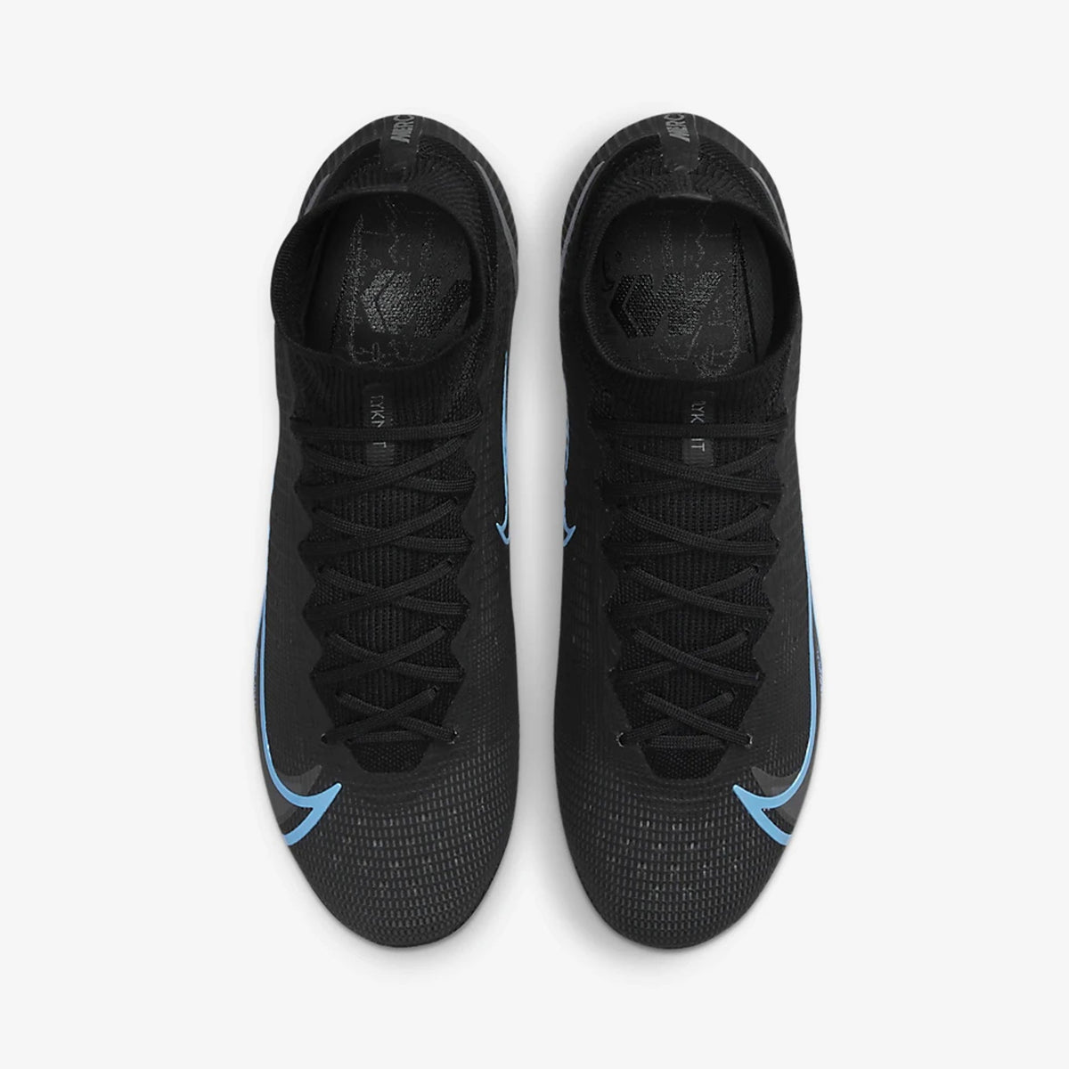 Adult Mercurial Superfly 8 Elite FG Soccer Cleats Black product image 6, provided for visual reference and product detail