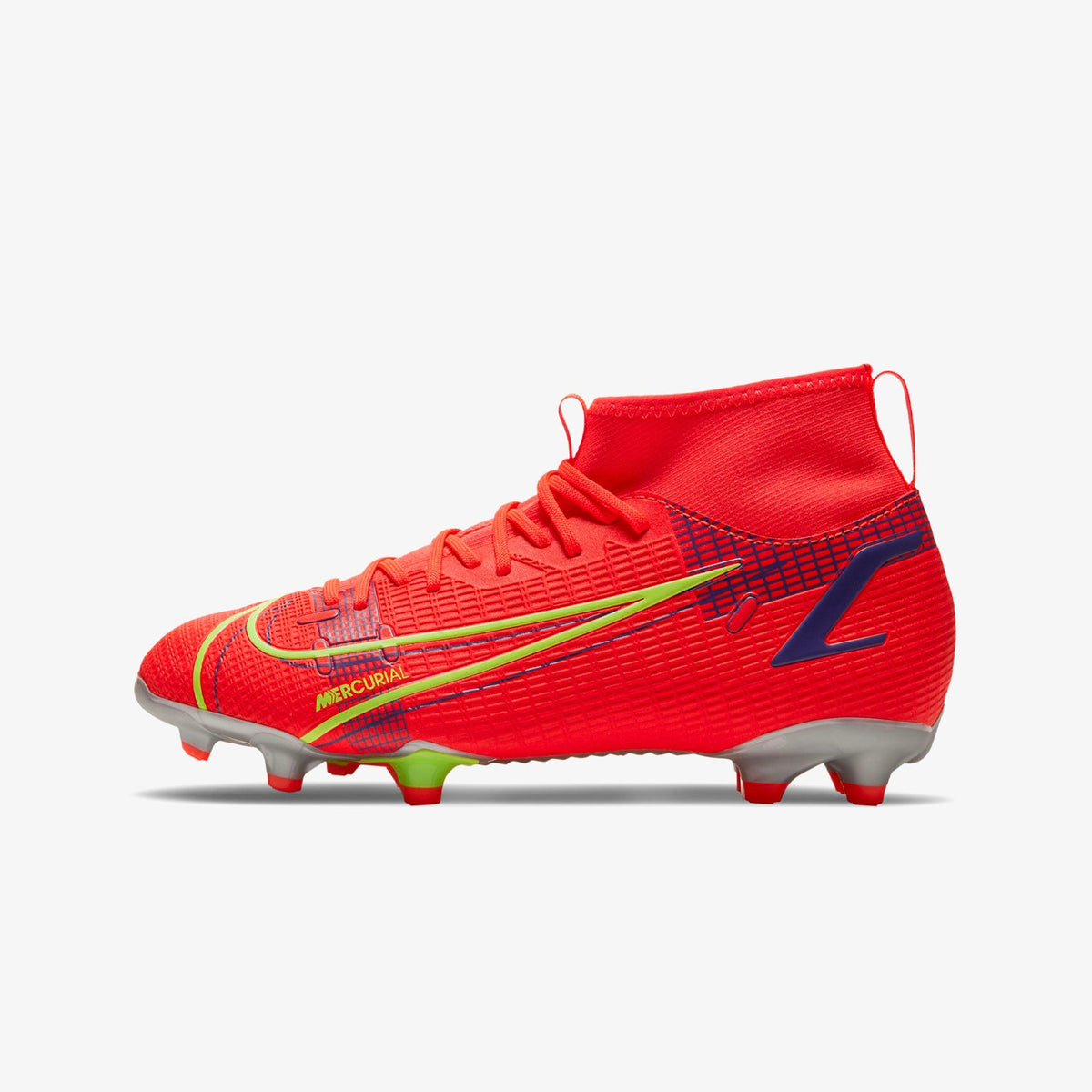 Mercurial Superfly 8 Acdemy Firmground Soccer Cleats - Youth product image 1, provided for visual reference and product