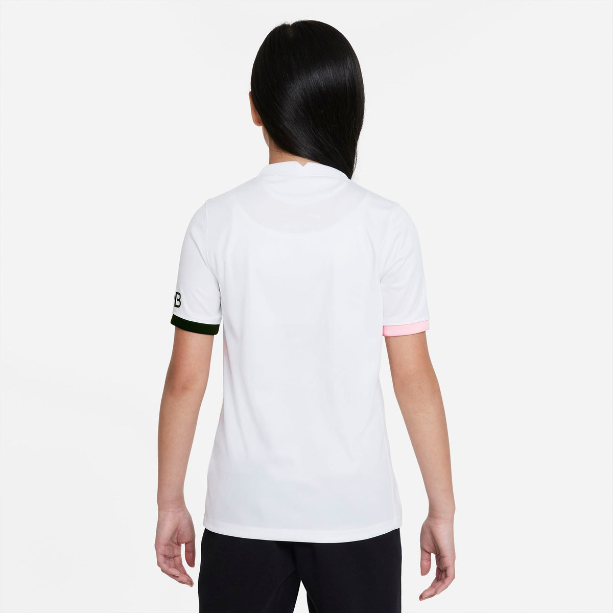 Paris Saint-Germain 2021/22 Stadium Away Big Kids' Nike Dri-FIT Soccer Jersey product image 9, provided for visual reference