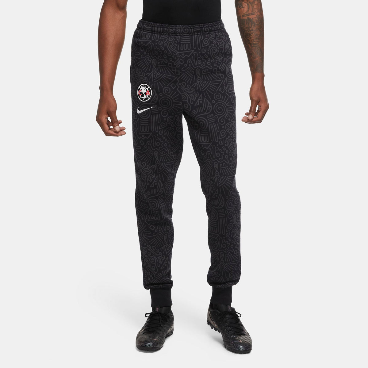 Club America Men Fleece Soccer Pants product image 2, provided for visual reference and product detail review
