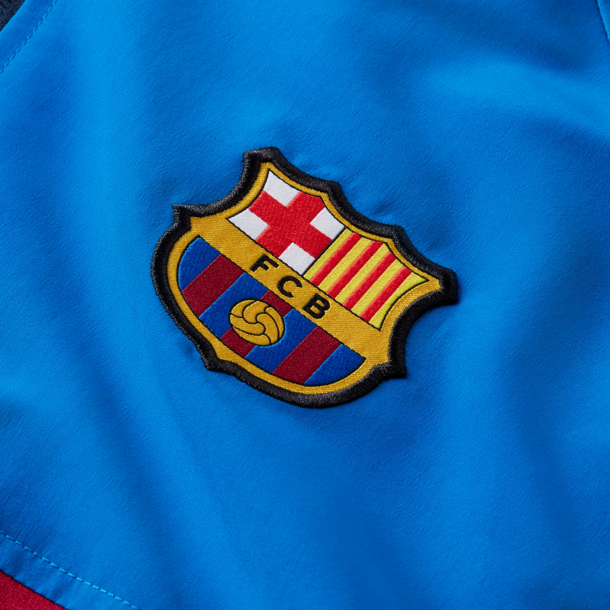 FC Barcelona Men Players Pre-Match Track Jacket 2022 product image 4, provided for visual reference and product detail review
