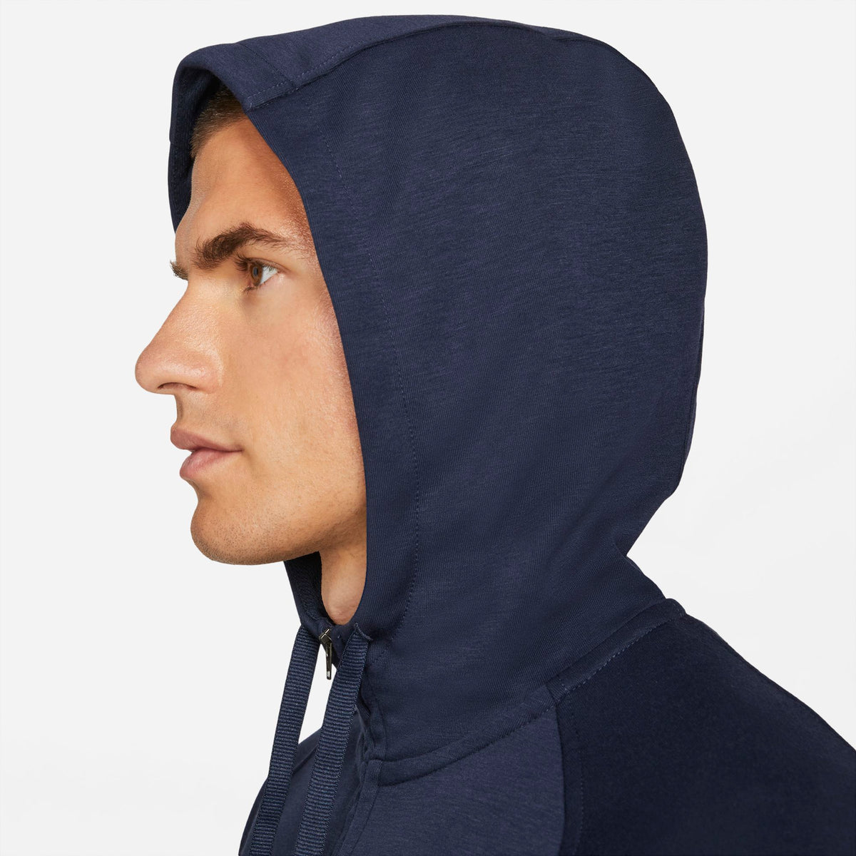 FC Barcelona Men Nike Dri-FIT 1/2-Zip Soccer Hoodie product image 7, provided for visual reference and product detail review