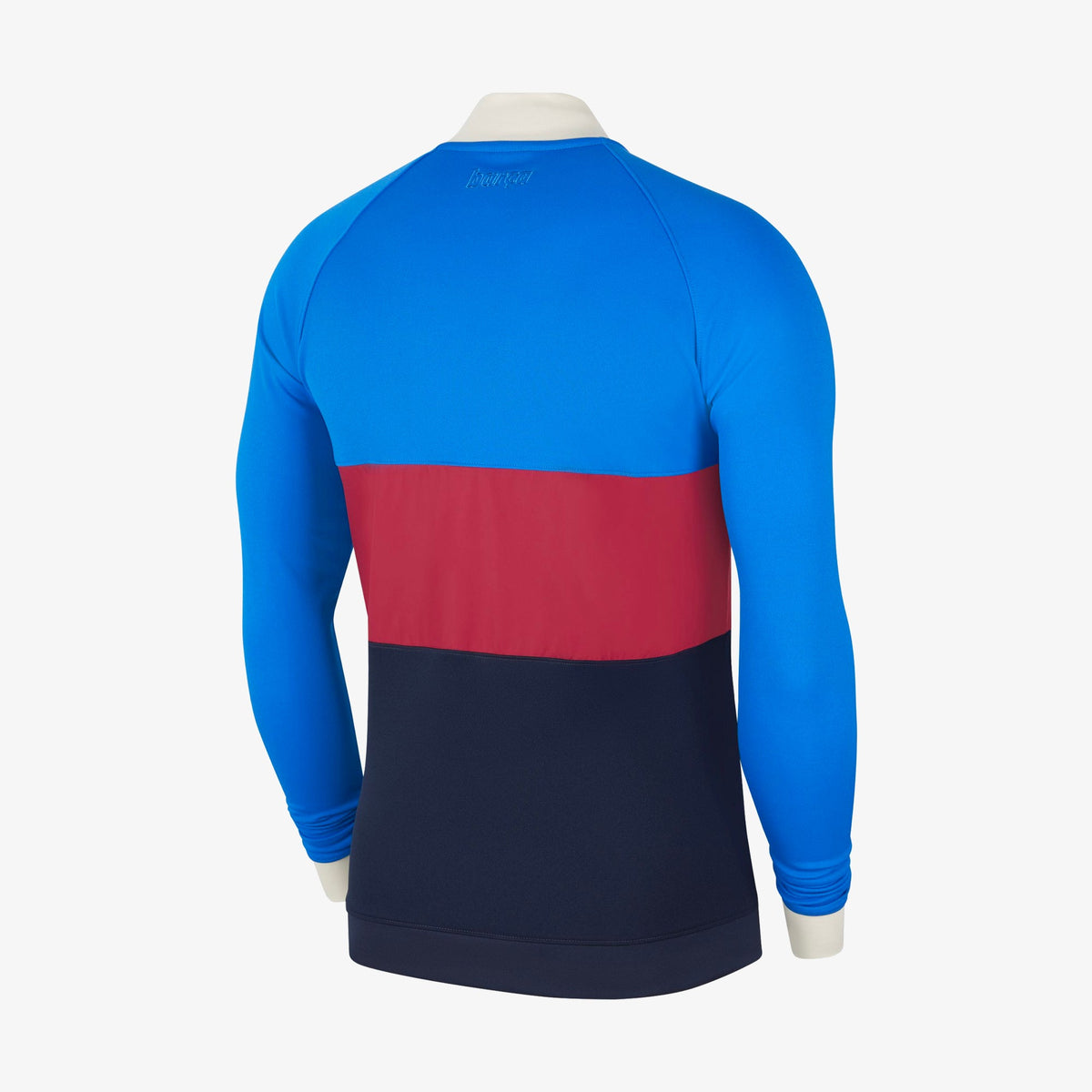 Nike FC Barcelona Men Full-Zip Soccer Track Jacket product image 2, provided for visual reference and product detail review