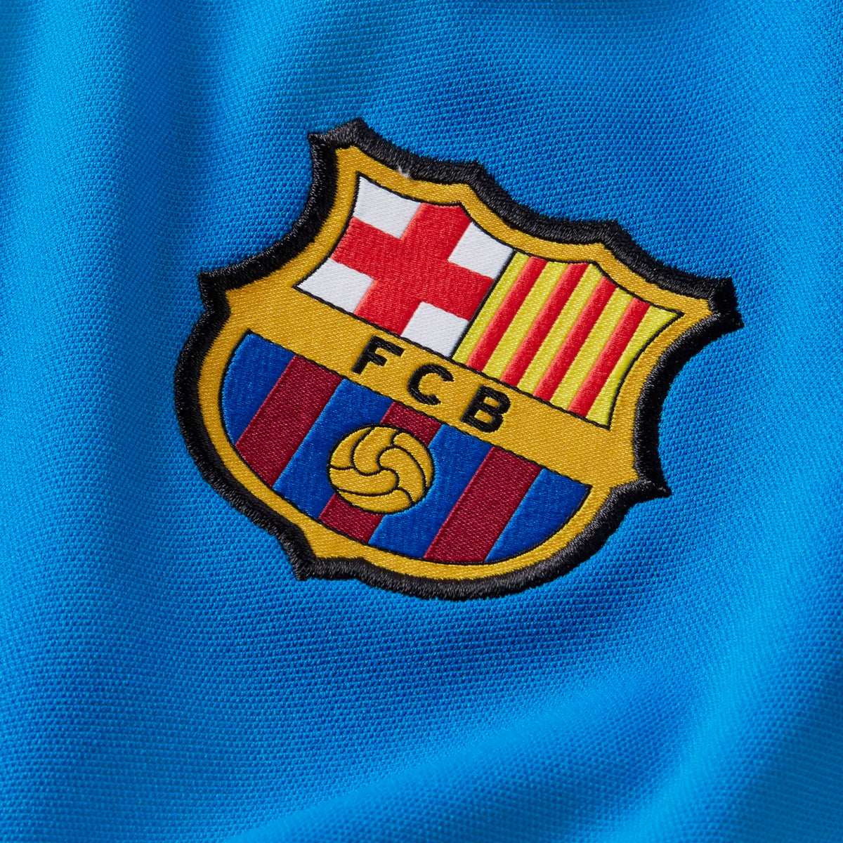 Nike FC Barcelona Men Full-Zip Soccer Track Jacket product image 3, provided for visual reference and product detail review