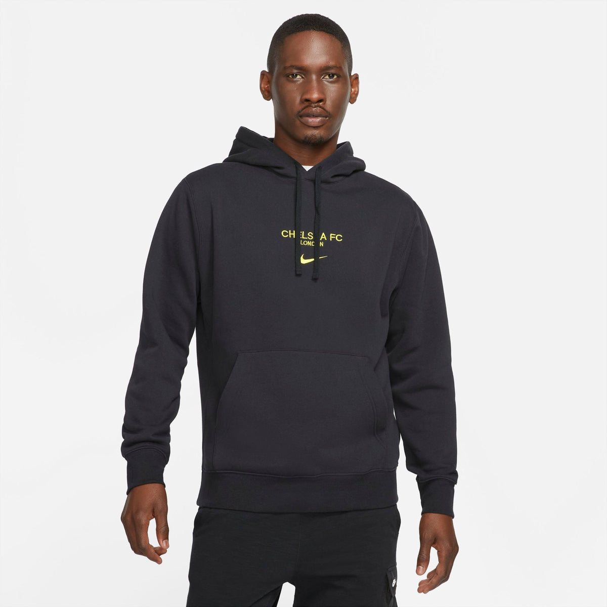 Chelsea FC Men Fleece Pullover Hoodie product image 1, provided for visual reference and product detail review