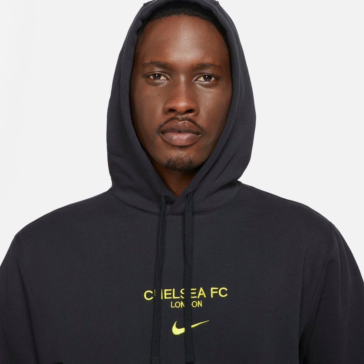 Chelsea FC Men Fleece Pullover Hoodie product image 3, provided for visual reference and product detail review