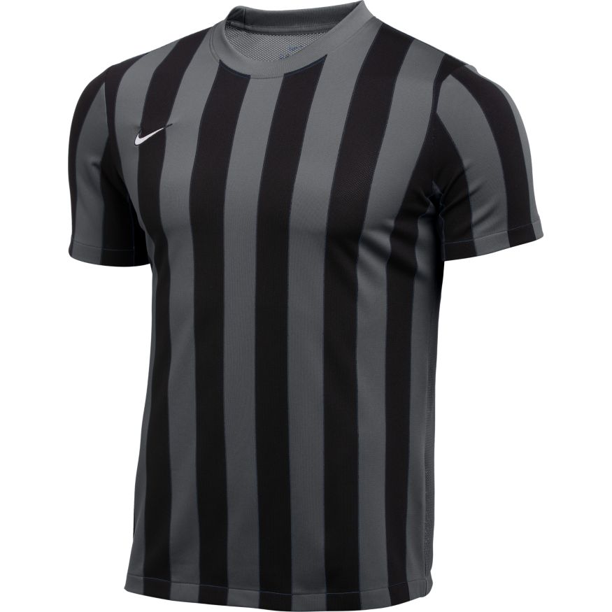 Nike Dri-FIT Division 4 Men Striped Short-Sleeve Soccer Jersey product image 1, provided for visual reference and product