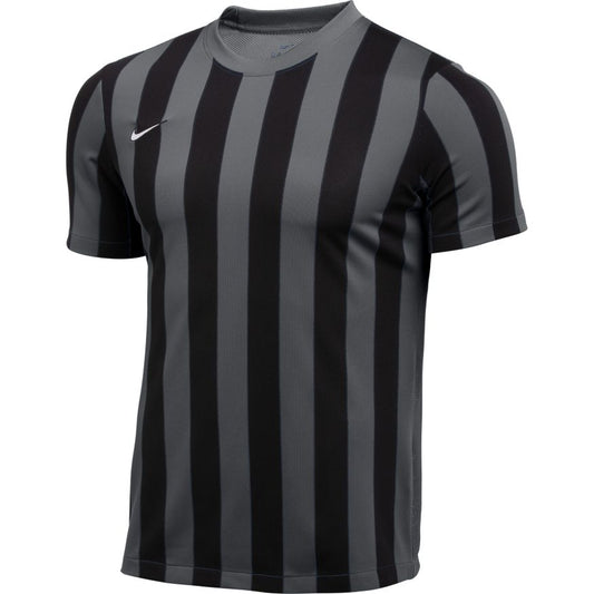 Nike Dri-FIT Division 4 Men Striped Short-Sleeve Soccer Jersey product image 1, provided for visual reference and product