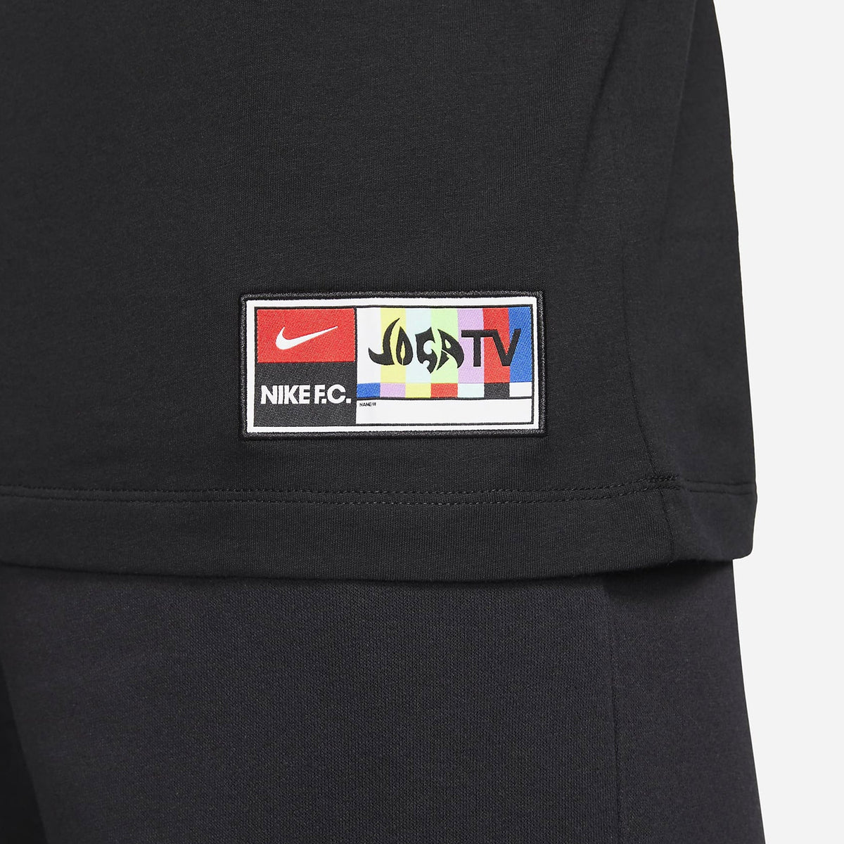 Nike F.C. Men Soccer T-Shirt product image 5, provided for visual reference and product detail review