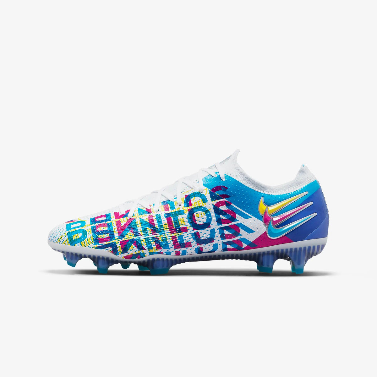 Phantom GT Elite 3D FG Soccer Cleats - Chlorine Blue/Opti Yellow/White/Pink Blast product image 1, provided for visual