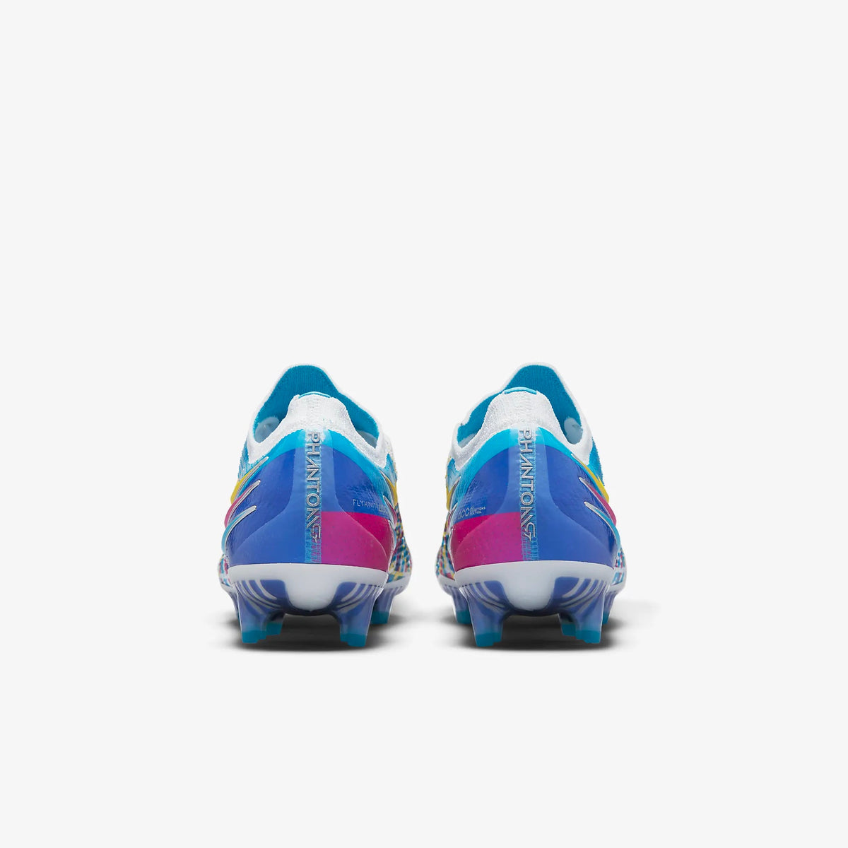 Phantom GT Elite 3D FG Soccer Cleats - Chlorine Blue/Opti Yellow/White/Pink Blast product image 4, provided for visual