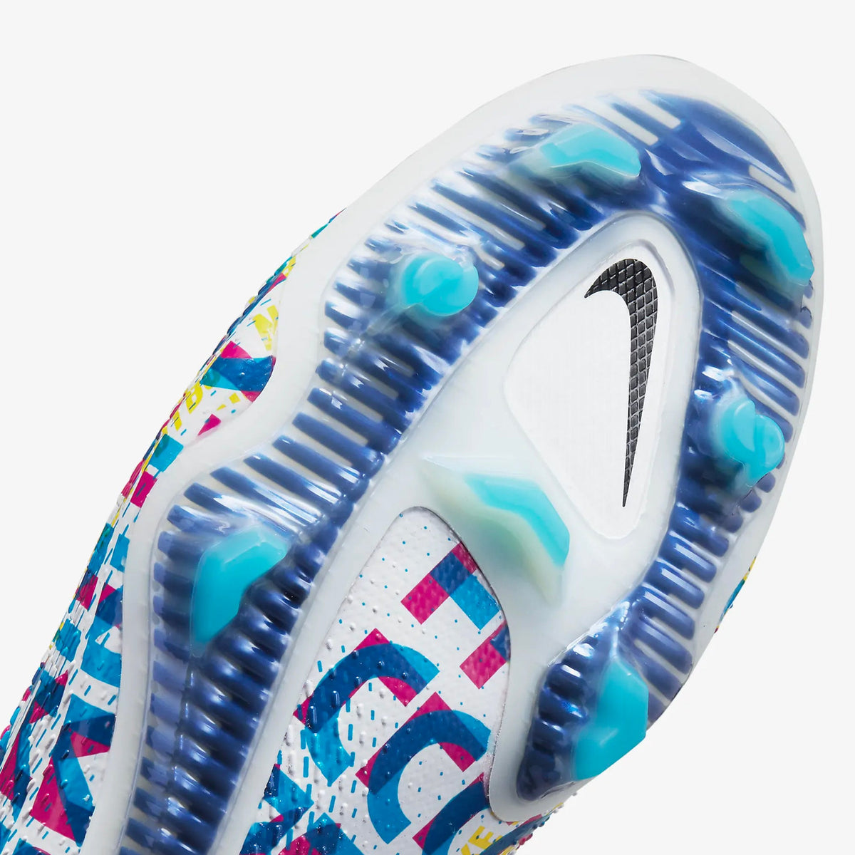 Phantom GT Elite 3D FG Soccer Cleats - Chlorine Blue/Opti Yellow/White/Pink Blast product image 9, provided for visual