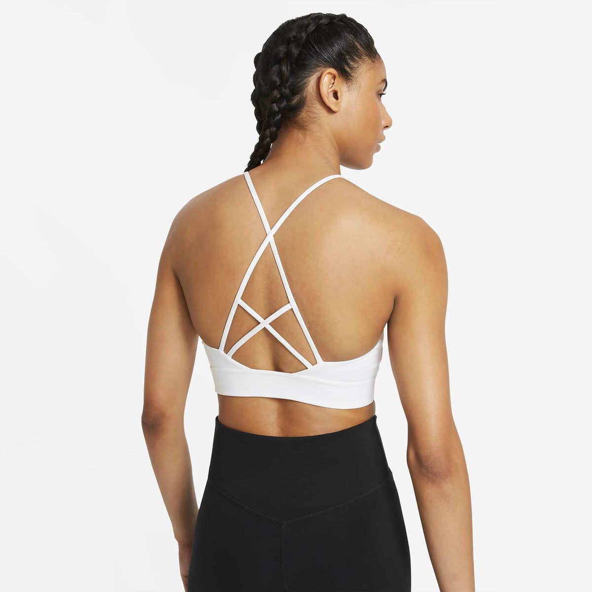 Nike Dri-FIT Indy Rainbow Ladder Women Bra product image 4, provided for visual reference and product detail review