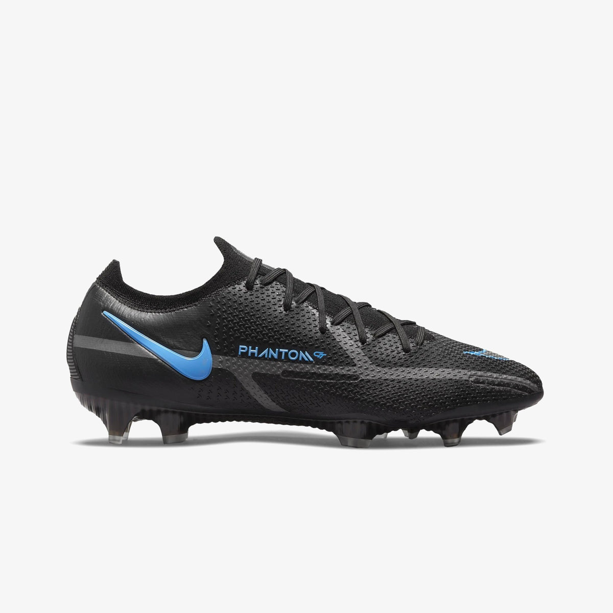 Phantom GT2 Elite FG Firm-Ground Soccer Cleat Black product image 3, provided for visual reference and product detail review