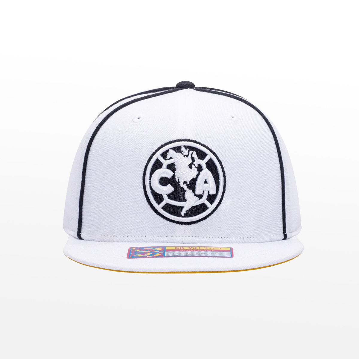 CLUB AMERICA CALI DAY Snapback WHITE product image 1, provided for visual reference and product detail review