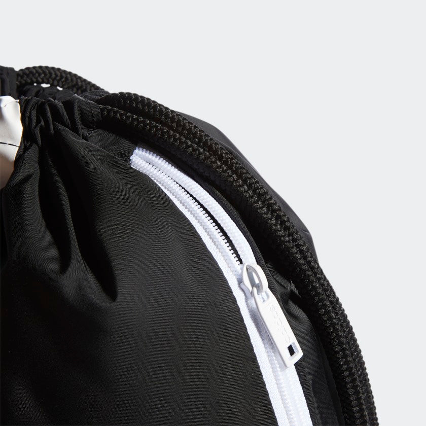 Adidas Court Lite Sackpack Black/White product image 3, provided for visual reference and product detail review