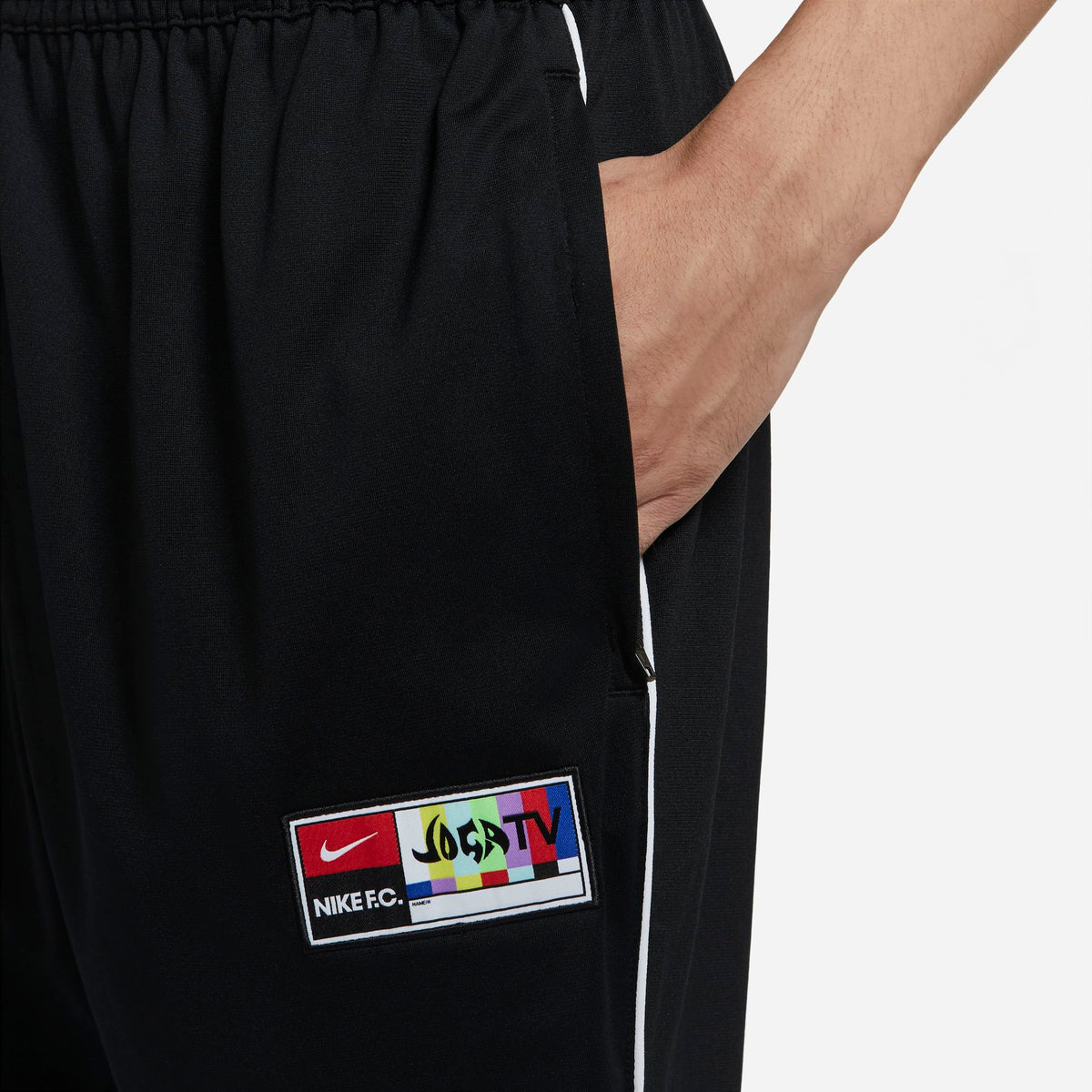 Nike F.C. Men Cuffed Knit Soccer Pants product image 4, provided for visual reference and product detail review