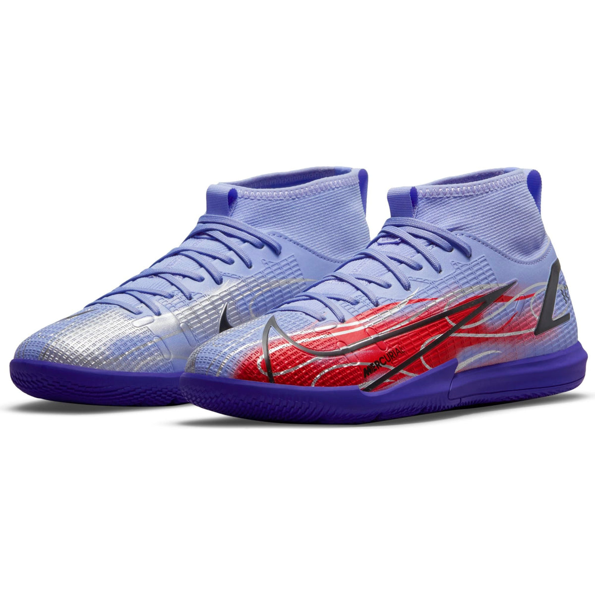 Nike Jr. Mercurial Superfly 8 Academy KM IC Little/Big Kids' Indoor/Court Soccer Shoes product image 6, provided for visual