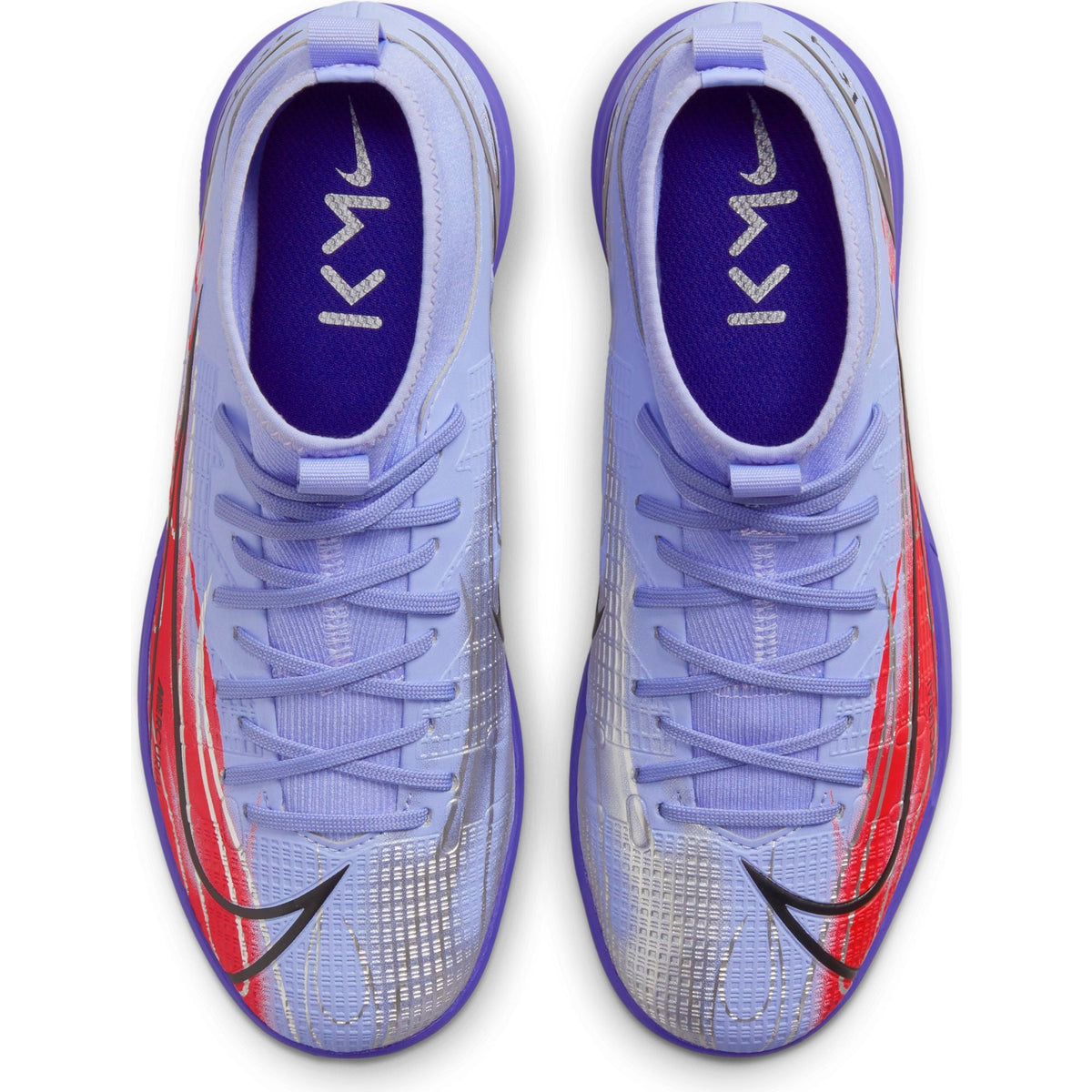 Nike Jr. Mercurial Superfly 8 Academy KM IC Little/Big Kids' Indoor/Court Soccer Shoes product image 8, provided for visual