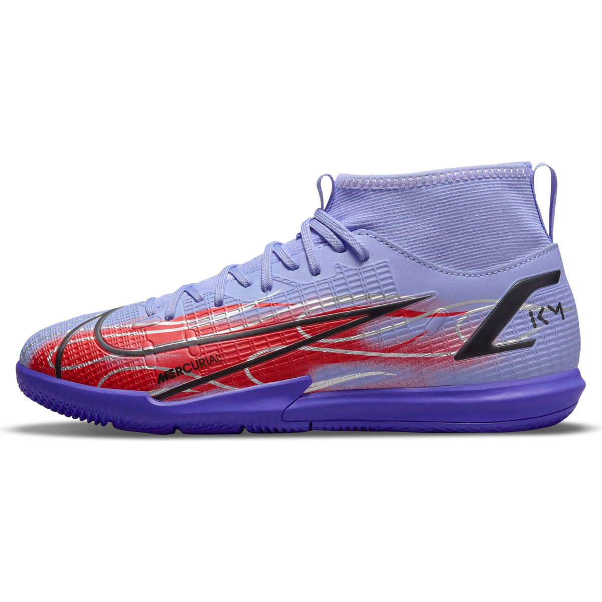 Nike Jr. Mercurial Superfly 8 Academy KM IC Little/Big Kids' Indoor/Court Soccer Shoes product image 1, provided for visual