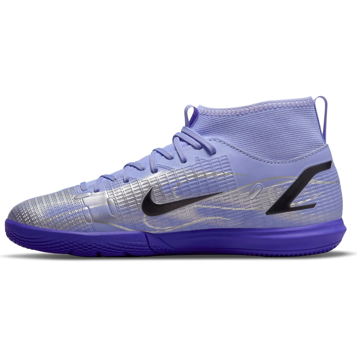 Nike Jr. Mercurial Superfly 8 Academy KM IC Little/Big Kids' Indoor/Court Soccer Shoes product image 2, provided for visual