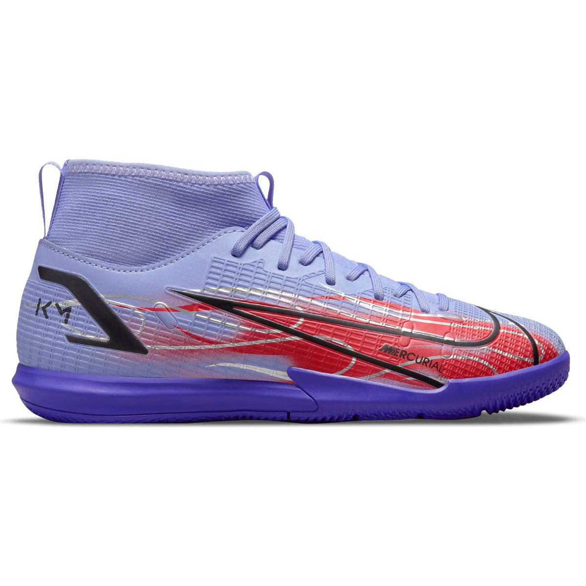 Nike Jr. Mercurial Superfly 8 Academy KM IC Little/Big Kids' Indoor/Court Soccer Shoes product image 3, provided for visual