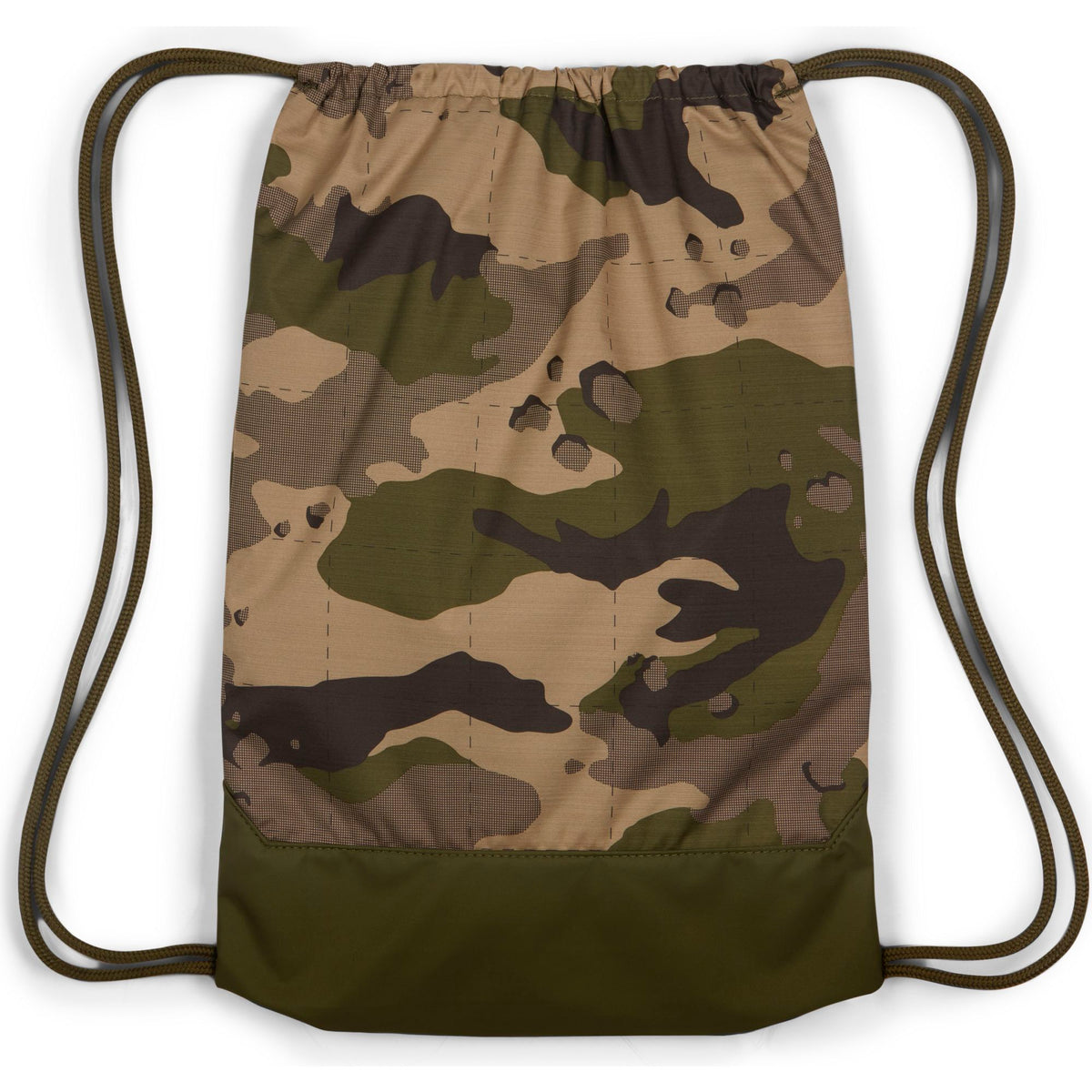 Nike Brasilia Camo Training Gym Sack product image 2, provided for visual reference and product detail review