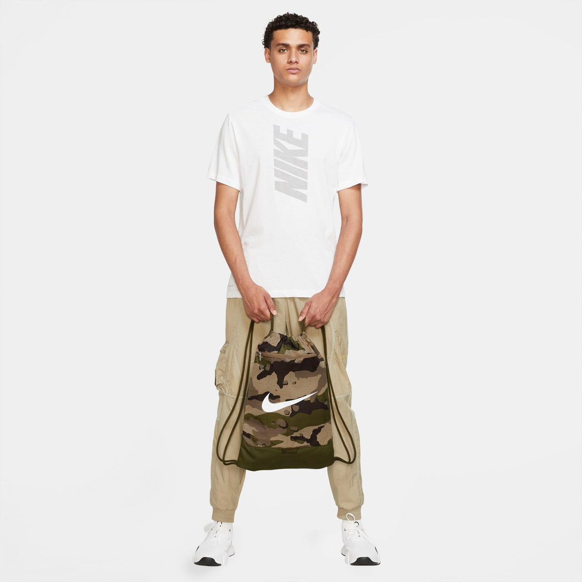 Nike Brasilia Camo Training Gym Sack product image 8, provided for visual reference and product detail review