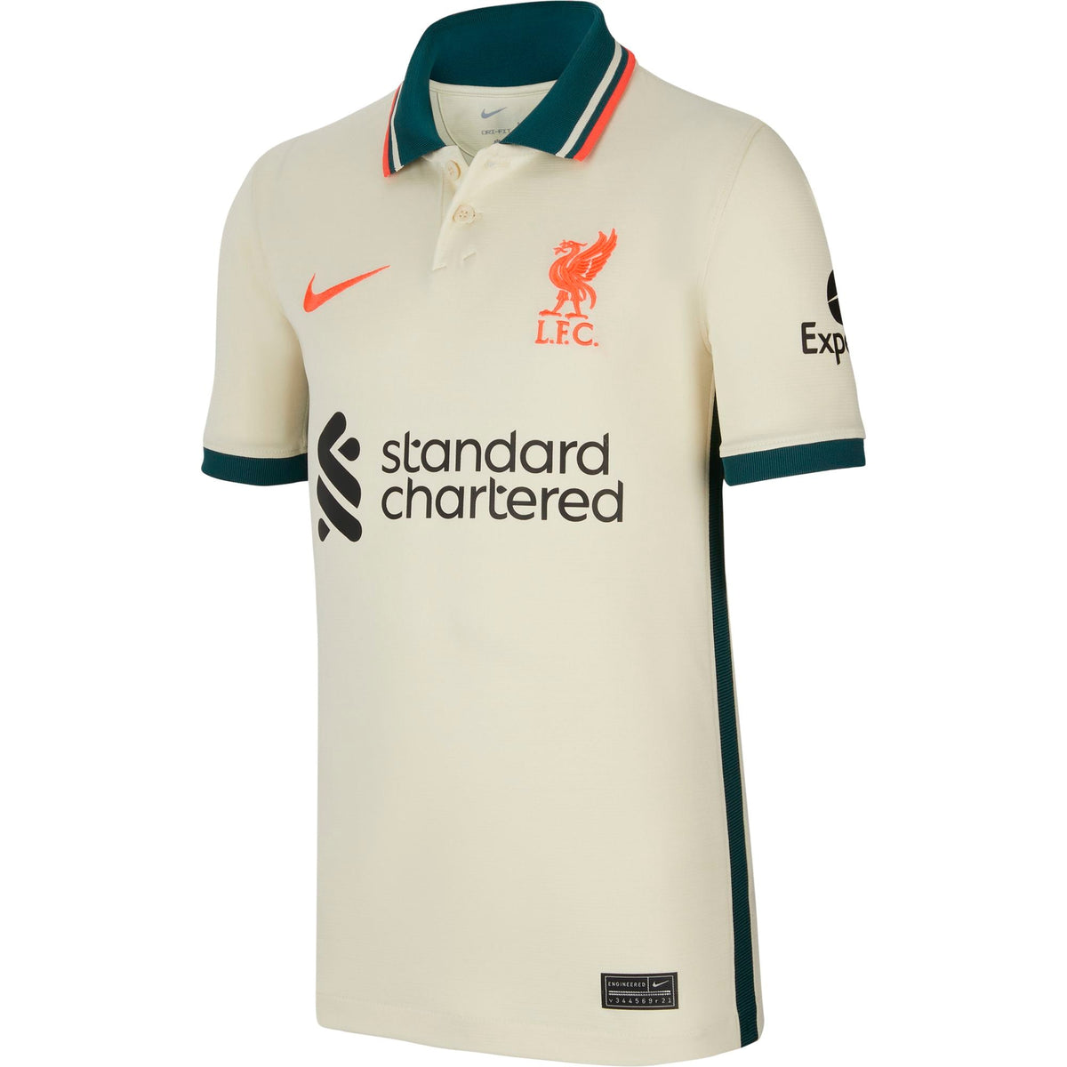 Liverpool FC 2021/22 Stadium Away Big Kids' Soccer Jersey product image 10, provided for visual reference and product detail