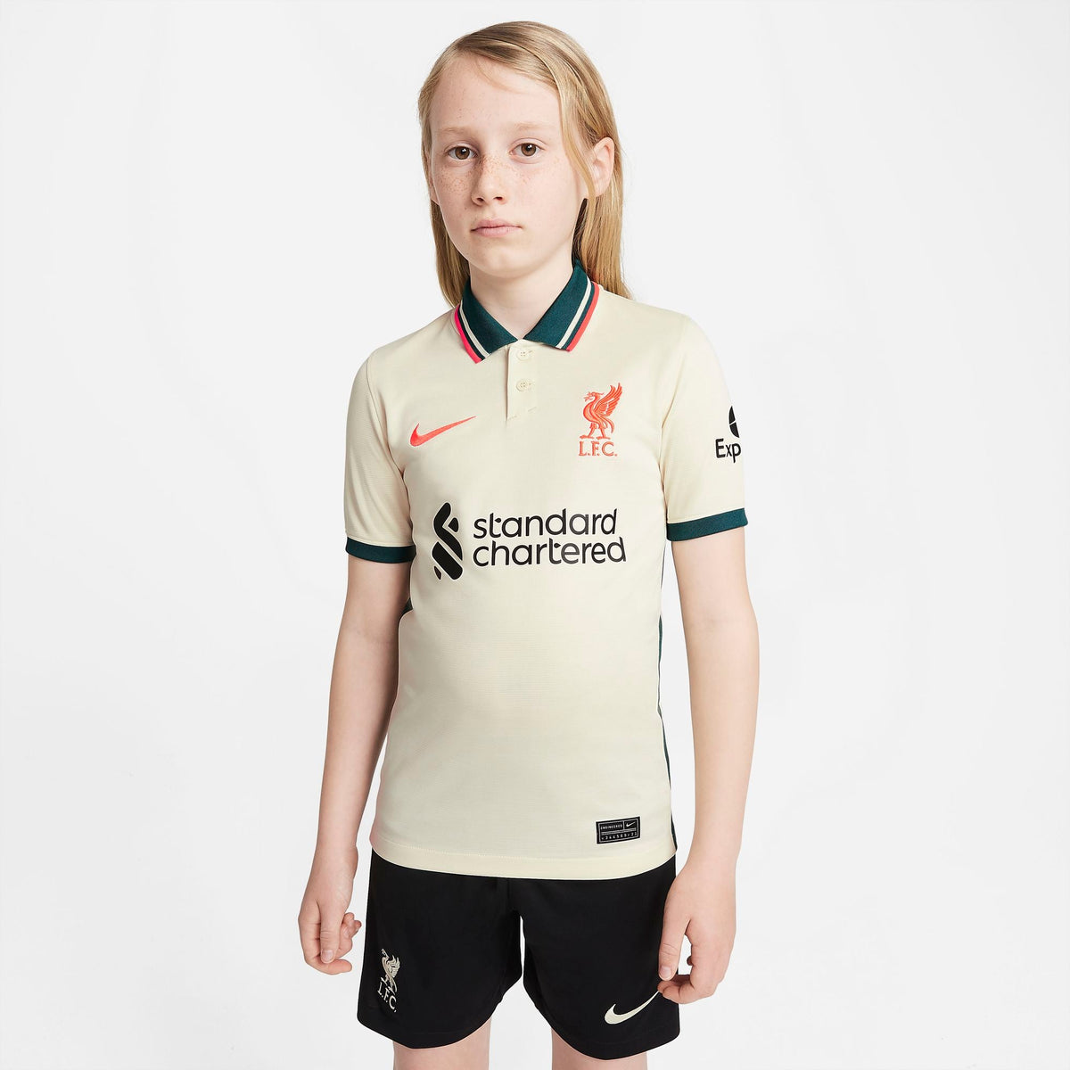 Liverpool FC 2021/22 Stadium Away Big Kids' Soccer Jersey product image 9, provided for visual reference and product detail