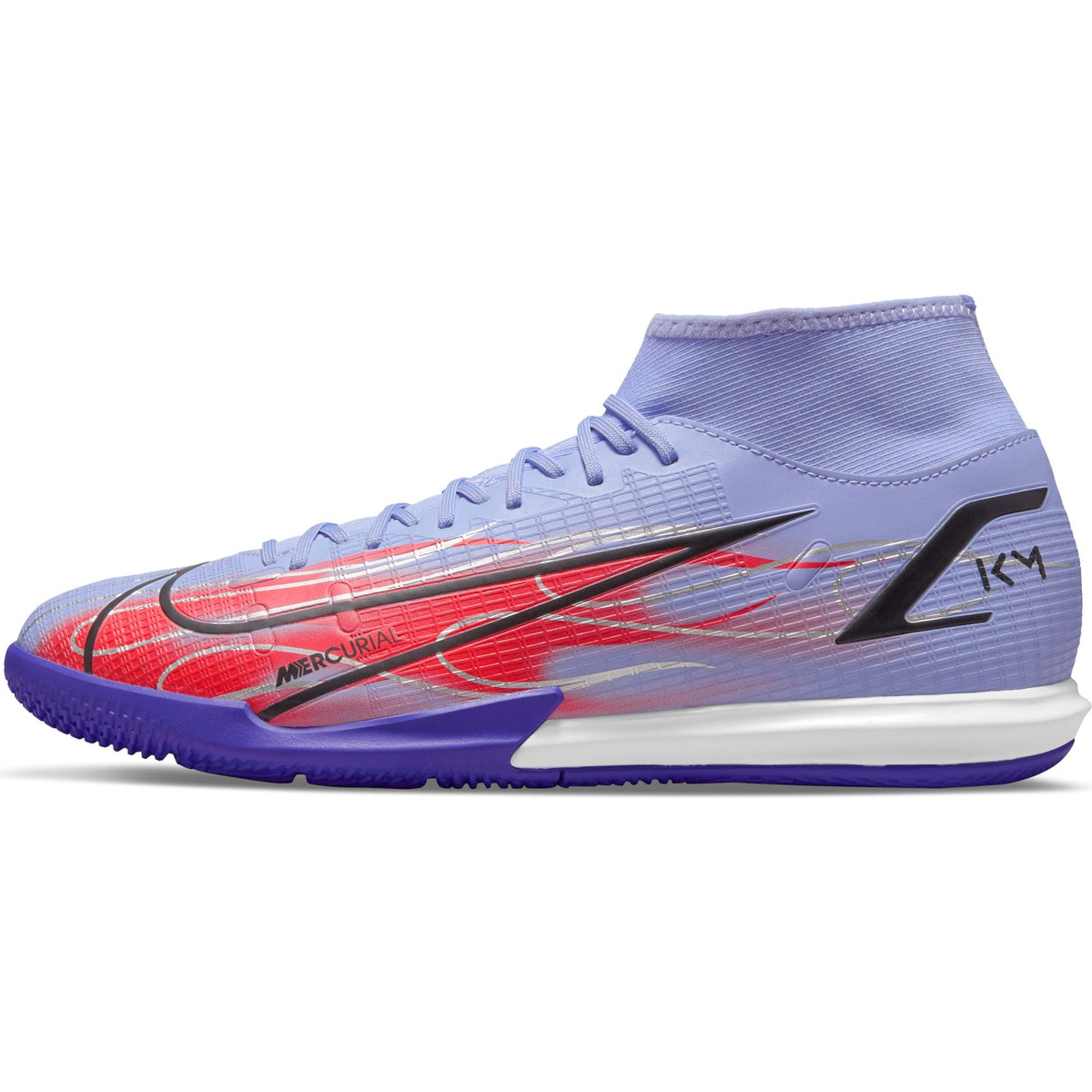 Nike Mercurial Superfly 8 Academy KM IC Indoor/Court Soccer Shoes product image 1, provided for visual reference and product
