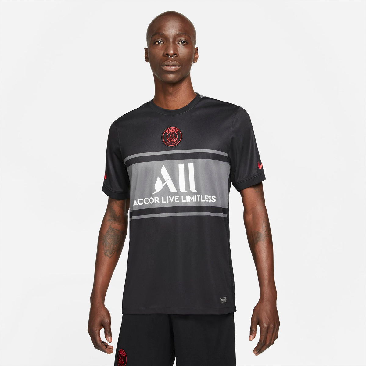 Paris Saint-Germain 2021/22 Stadium Third Men Nike Dri-FIT Soccer Jersey product image 1, provided for visual reference and