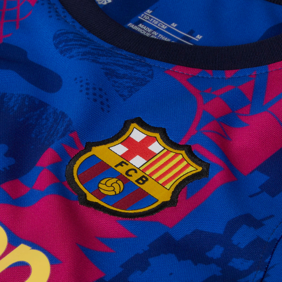 FC Barcelona 2021/22 Third Little Kids' Soccer Kit product image 5, provided for visual reference and product detail review