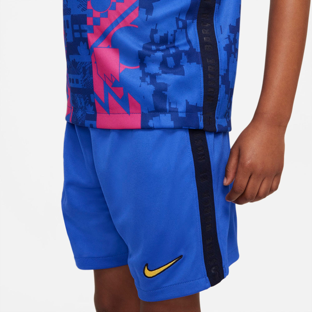 FC Barcelona 2021/22 Third Little Kids' Soccer Kit product image 7, provided for visual reference and product detail review