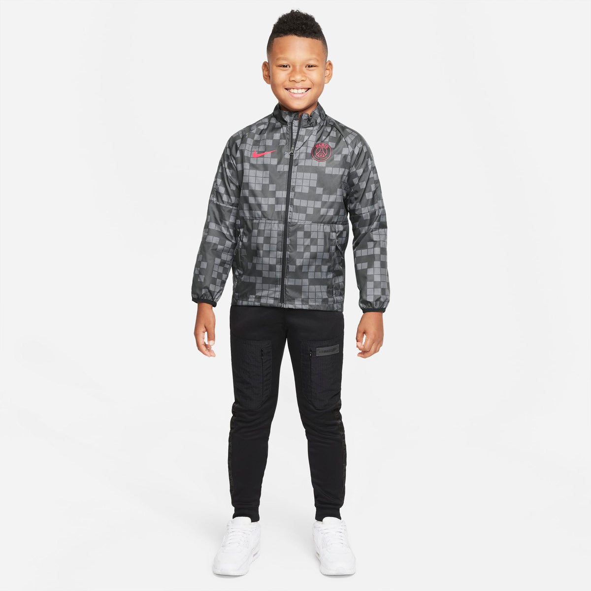 Paris Saint-Germain Repel Academy AWF Big Kids' Soccer Jacket product image 6, provided for visual reference and product