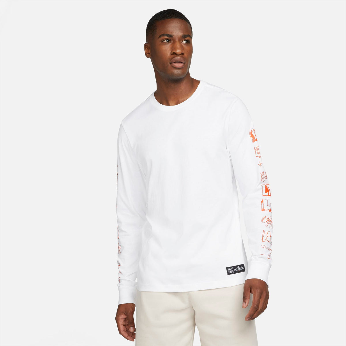 Nike Men Club America Long-Sleeve Soccer T-Shirt LA*LA product image 2, provided for visual reference and product detail