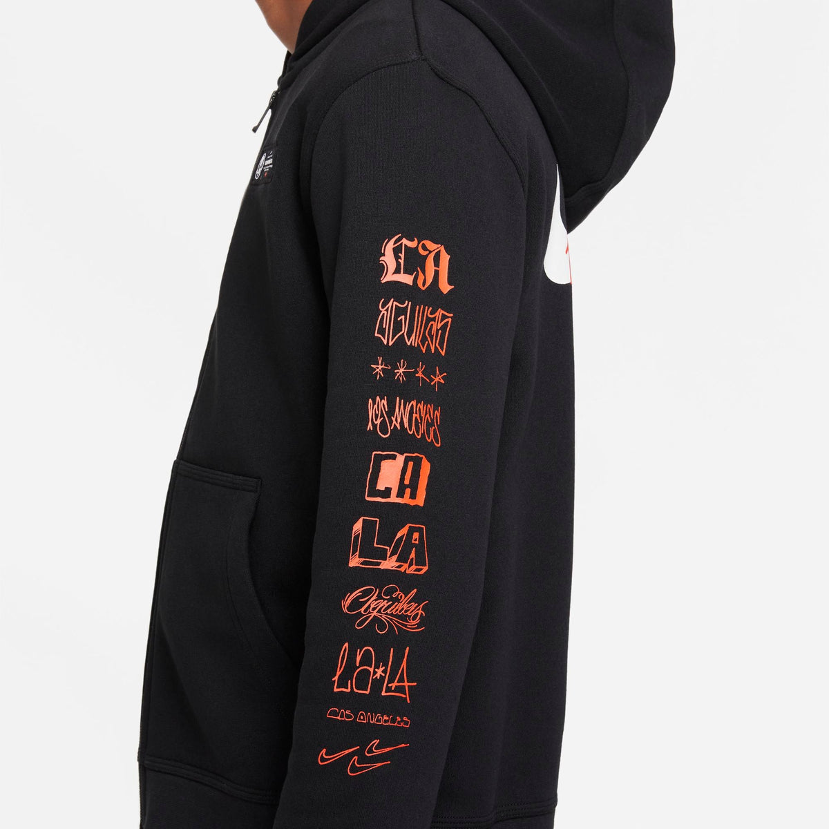Youth Club America Full-Zip Hoodie LA*LA product image 7, provided for visual reference and product detail review