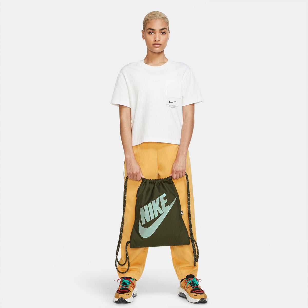 Nike Heritage Drawstring Bag product image 9, provided for visual reference and product detail review