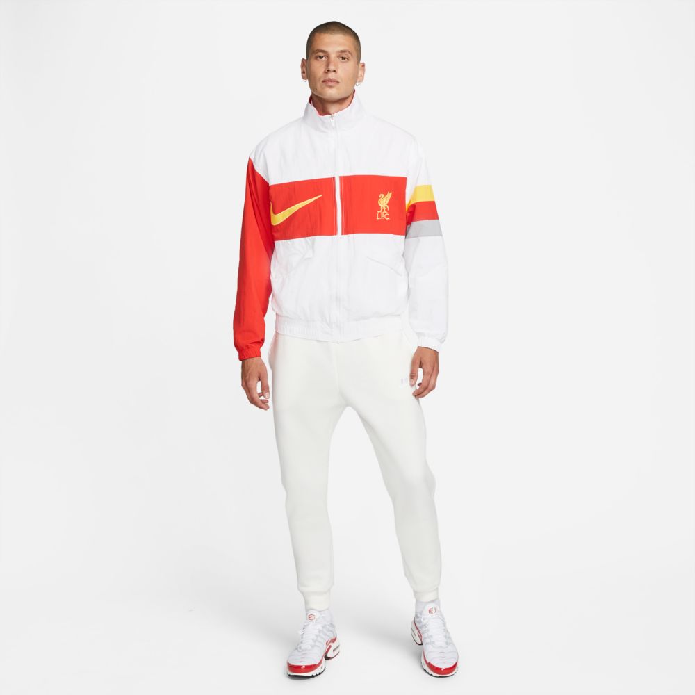 Nike Mens Liverpool FC Heritage I96 Jacket product image 2, provided for visual reference and product detail review